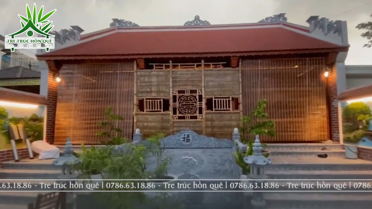 Lắp đặt dại tre và mành tại Phú Thọ